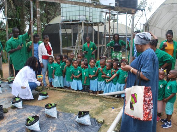 LES ÉLÈVES DU GROUPE SCOLAIRE “LES 3 PETITS PRINCES” DÉCOUVRENT LE MONDE AGRICOLE À L’ANADER-BINGERVILLE