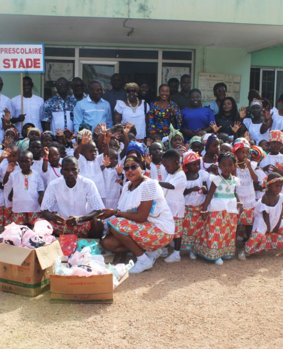 MARDI GRAS À DALOA : LES TOUT-PETITS FESTOIENT AVEC LE PERSONNEL DE L’ANADER