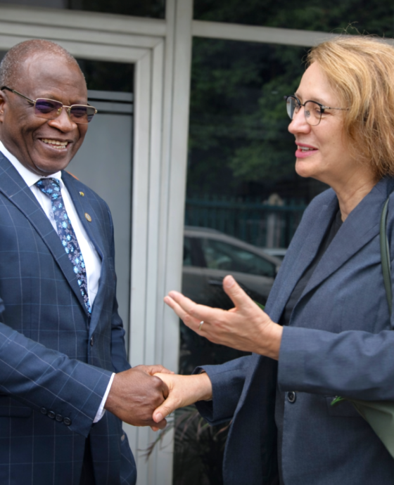 LA NOUVELLE DIRECTRICE DE LA GIZ EN VISITE DE COURTOISIE A L’ANADER