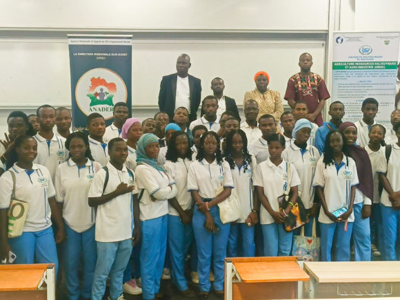 UNIVERSITE DE SAN PEDRO : L’ANADER INSPIRE ET PREPARE LA RELEVE POUR UNE AGRICULTURE IVOIRIENNE DURABLE