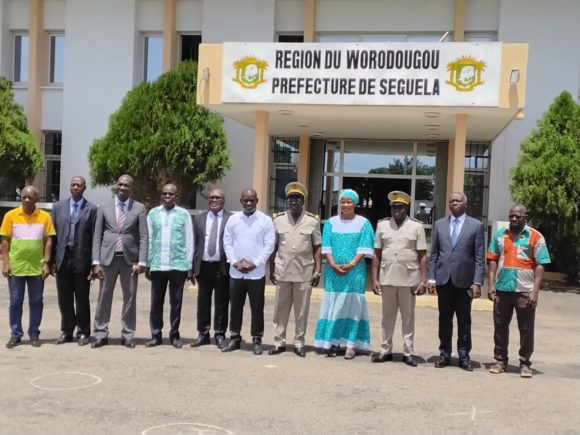 SÉGUÉLA : L’ANADER PRÉSENTE LE PROGRAMME COCOA LIFE AUX OFFICIELS DU WORODOUGOU
