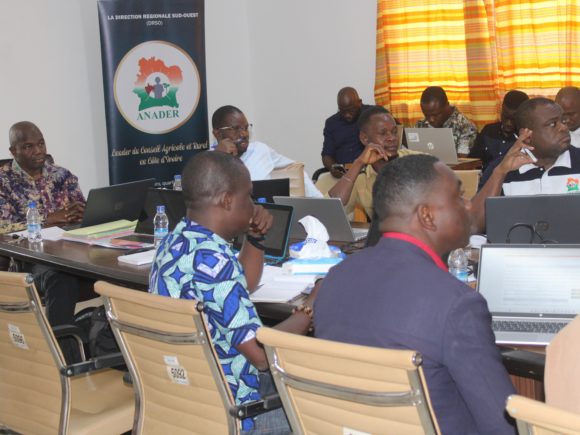 ANADER : LA DR SUD-OUEST FAIT LE BILAN A MI-PARCOURS DE SON PTBA